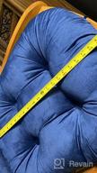 картинка 1 прикреплена к отзыву Paddie Glider Rocker Replacement Cushions – 5Pcs Pink Velvet Set With Storage, Washable & Non-Slip For Ultimate Comfort & Style от Todd Lowry