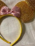 img 1 attached to CLGIFT Set Of 12 Minnie Ears, Ears, Mickey Ears, Theme Party, Boys And Girls One Size Fits All review by Alexis Jordan