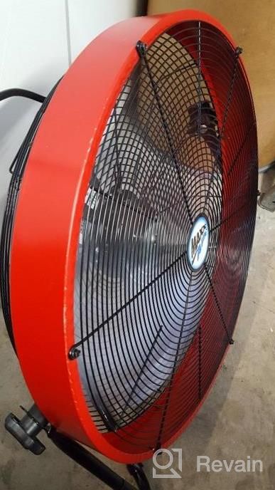 img 1 attached to Stay Cool This Summer With The MaxxAir HVFF 20S REDUPS 20-Inch Red Floor Fan! review by Lisa Frank