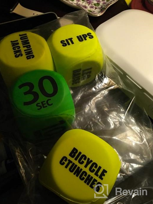 img 1 attached to 6-Sided Foam Fitness Dice For Solo Or Group Workouts | Skywin Exercise Dice For Fun Dynamic Exercises review by Fritz Marrero