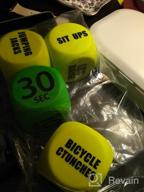 img 1 attached to 6-Sided Foam Fitness Dice For Solo Or Group Workouts | Skywin Exercise Dice For Fun Dynamic Exercises review by Fritz Marrero