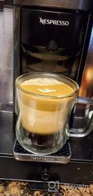 img 5 attached to ☕ Кофейные чашки PunPun Clear - Двухслойные стаканчики из стекла для эспрессо с большой ручкой (380мл, Набор из 2)