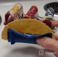 картинка 1 прикреплена к отзыву Prepara Multiple Taco Holder, Blue от David Hayden