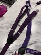 img 1 attached to 👔 Boys' Accessories: Kids Suspender Set with Bowtie and Necktie review by Jason Przystup