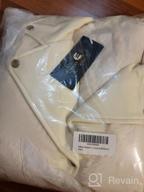 img 1 attached to Women'S Bellivera Faux Fur Vest: Winter Lapel Sleeveless Waistcoat Short Sherpa Jacket review by Dexter Pullen