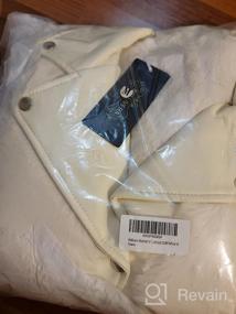 img 7 attached to Women'S Bellivera Faux Fur Vest: Winter Lapel Sleeveless Waistcoat Short Sherpa Jacket