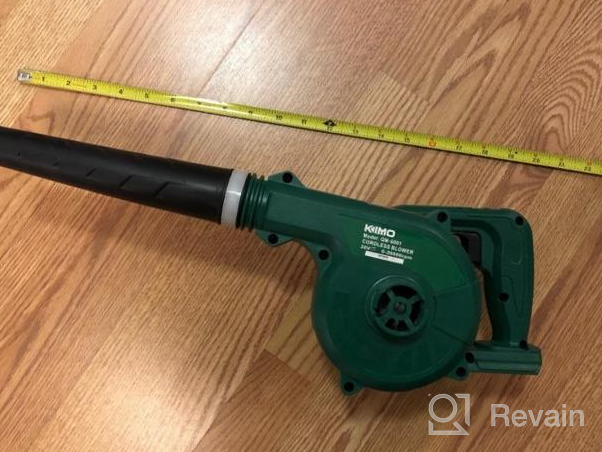 img 1 attached to 🌿 KIMO Cordless Leaf Blower & Vacuum: 2-in-1 20V Leaf Blower for Lawn Care, Dust, & Pet Hair - Lightweight, Mini, Handheld Electric Blowers with Battery and Charger included, 150CFM Power review by Chris Nastanovich