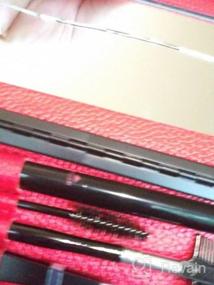 img 6 attached to Dark Brown Eyebrow Pencil Grooming Kit With Razor, Pencil, Brush, Stencils & Tweezers - SENXILLER Men And Women'S Essential Set!
