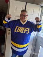 img 1 attached to Ice Hockey Jersey Inspired By The Hanson Brothers Of The Charlestown Chiefs From Slap Shot Movie - Numbers 16, 17, 18 (Jack, Steve, Jeff) review by Ryan Hadden
