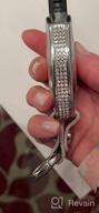 img 1 attached to Mercedes Benz Key Fob Chain With Bling Crystal Leather Sleeve - TopDall Compatible review by Dennis Goozmer