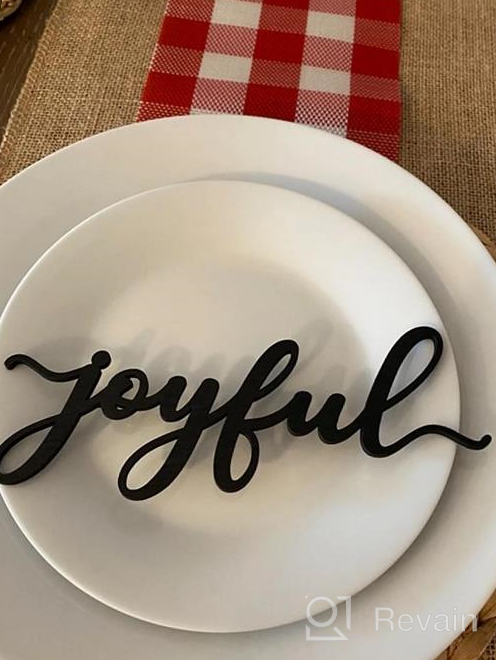 img 1 attached to Farmhouse Style Buffalo Check Table Runner In Red And White, PVC Material That'S Wipeable And Washable, Perfect For Dining And Kitchen Tables In Christmas And Thanksgiving Decorations, Size 12"×72 review by Christopher Karamba
