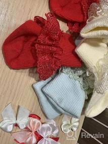 img 6 attached to Cute And Chic: Adeimoo Princess Baby Girls Lace Ruffle Socks For Infants And Toddlers