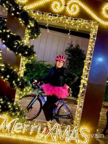 img 6 attached to Women'S 5-Layer LED Light Up Neon Tutu Skirt For Parties And Dancing