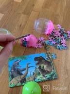 img 1 attached to 2 Pack Wooden Dinosaur Puzzle - 60 Pieces For Kids Ages 3-12 | Perfect Boys & Girls Gift! review by Travis Smith