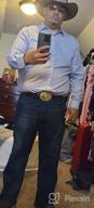 img 1 attached to Large Gold Western Belt Buckle With Initials ABCDEFG To Y For Men And Women (ABC-Z) review by Nicholas Harrington