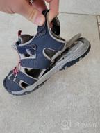 img 1 attached to 👟 Closed Toe Outdoor Athletic Boys' Sandals by RUNSIDE Shoes review by Troy Houston