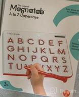 img 1 attached to Magnatab — A To Z Uppercase — Activity For Fun And Learning — Sensory Activity — Ages 3+ review by Richard Mangum