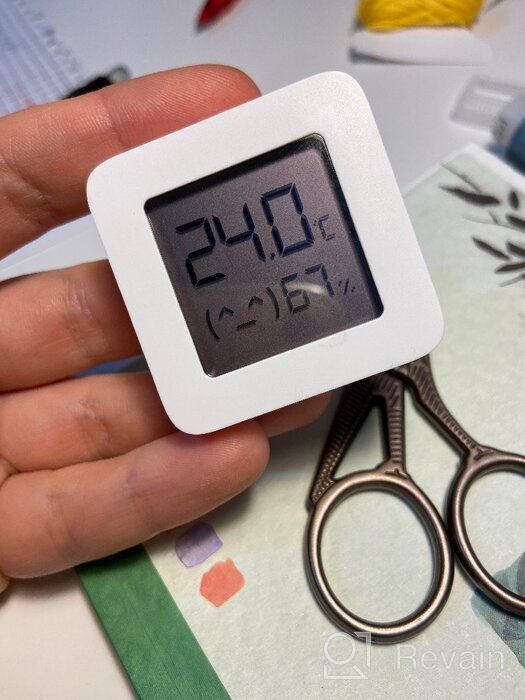 img 3 attached to Xiaomi Mijia Bluetooth Hygrothermograph 2, white review by Micha Kamierczak ᠌