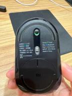 img 2 attached to Wireless compact mouse Xiaomi Mi Dual Mode Wireless Mouse Silent Edition, white review by DaHee Cheon ᠌