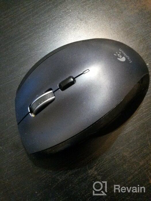 img 1 attached to 🖱️ Renewed Logitech M705 Wireless Marathon Mouse: 3-Year Battery & Hyper-Fast Scrolling in Ergonomic Black Design for PC/Laptop with Unifying Receiver review by Jun Bak ᠌