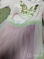 img 1 attached to Adorable Winter Tutu Dress For Toddler Girls With Long Sleeves - Sizes 2-8T By DXTON review by Sandy Taylor