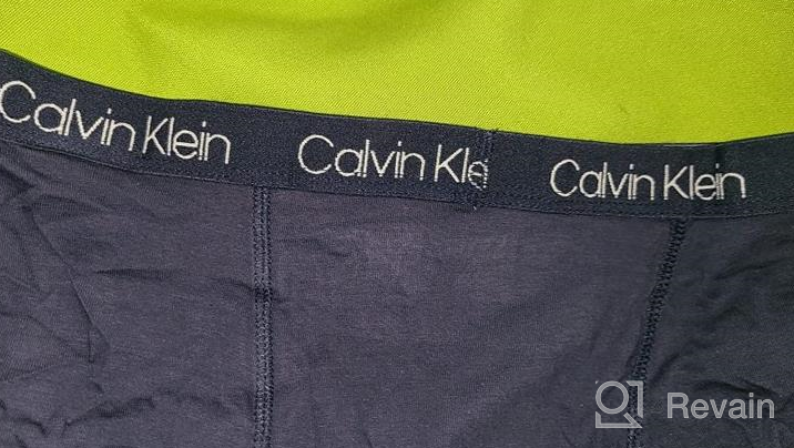 img 1 attached to Comfortable and stylish: Calvin Klein Boy's Kids Modern Cotton Assorted Boxer Briefs Underwear, Multipack review by Doug Bundy