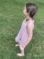 img 1 attached to Toddler Girls Clothes Spring Summer Girls' Clothing in Jumpsuits & Rompers review by Tonya Young