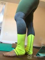 img 1 attached to Exclusive Amazon High-Waisted Colorblocked Workout Leggings For Women - 29 Inch Length review by Jerry Leon