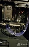картинка 1 прикреплена к отзыву 💧 DIYhz Water Cooling Radiator for PC CPU, 360mm Copper Heat Exchanger Liquid Cooling System, G1/4 Thread Heat Row Sink, DC12V, Black от Sharmake Shuram