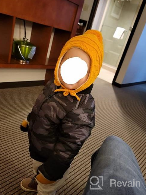 img 1 attached to 🧢 Stay Warm and Stylish with Connectyle Toddler Fleece Earflap Winter Boys' Accessories review by Sean Sitton