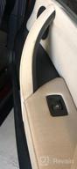 img 1 attached to BMW X5 E70/E70 LCI (2008-2013) & BMW X6 E71/E72 (2008-2014) Right Side Interior Passenger Door Handle Carbon Fiber Cover By Jaronx review by Patrick Biletnikoff
