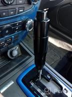 img 1 attached to Silver Automatic Shift Knob - Aluminum Alloy Shifter Lever Handle Fits Most Auto Transmissions | Lunsom review by Jonathan Germain