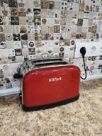 img 1 attached to Toaster Kitfort KT-2014-2, beige review by Edyta Kamierczak ᠌