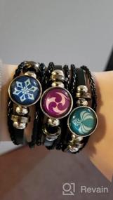 img 8 attached to Genshin Bracelet Luminous Element Bracelets Boys' Jewelry