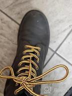 img 1 attached to Heavy Duty Round Boot Laces: Durable Shoelaces For Work & Hiking Boots [2 Pack] review by Dino Wilson