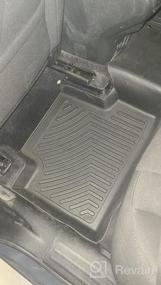 img 5 attached to All-Weather Protection Guaranteed: OEDRO Floor Mats For 2015-2022 Jeep Cherokee (No Grand Cherokee), Perfect Fit And Ultimate Durability