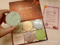 img 1 attached to Cleverfy Shower Steamers Aromatherapy - Pack Of 12 Shower Bombs With Essential Oils. Self Care Christmas Gifts For Women And Men. Rose Gold Set review by Kim Marshall