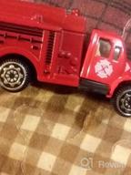 картинка 1 прикреплена к отзыву 19 Pcs Fire Truck Toy Set - Mini Die-Cast Fire Engine & Rescue Vehicle For Kids Birthday Christmas Party Favors от Brad King