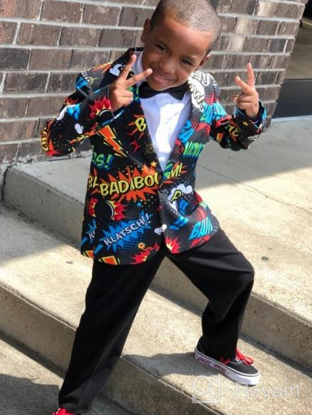 img 1 attached to 🎉 Fun and Stylish Opposuits Crazy Suits - Perfect for Boys Aged 2-8 Years! review by Kurt Manning