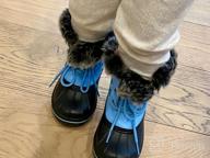 img 1 attached to Warm & Waterproof Winter Snow Boots for Boys & Girls - Anti-Slip & Perfect for Cold Weather (Toddler/Little Kid/Big Kid) review by Stephen Doyle