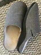 картинка 1 прикреплена к отзыву V.Step'S Grey Orthopedic House Slipper With Arch Support - Perfect For Men And Women With Plantar Fasciitis, Flat Feet Upgrade от Jared Gopalan