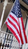 img 1 attached to NQ Eagle Topper Flag Pole Kit - Durable 16 Gauge Aluminum with Steel Bracket Holder for American Flag - Ideal for Residential or Commercial Use in Yard, Porch, Garden (6FT, Silver) review by Erik Gerber