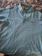 картинка 1 прикреплена к отзыву Lacoste Ph4012 Sleeve Raffia Matting Men's Shirt: A Trendy and Stylish Clothing Option от Tony Elliott