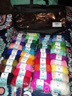 картинка 1 прикреплена к отзыву 113-Piece Crochet Kit With 1600 Yards Of Assorted Yarn – Ideal Beginner Set W/ 73PCS Accessories, Ergonomic Hooks & Knitting Needles! от Chris Ledet