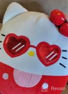 img 1 attached to 14-Inch Hello Kitty With Red Glasses Squishmallows Plush - Sanrio Ultra Soft Stuffed Animal Toy By Kellytoy review by Kurt Ahui