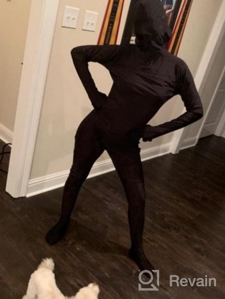 img 1 attached to Unisex Lycra Spandex Full Body Zentai Suit With Disappearing Effect By Lttcbro review by Joe Jimenez