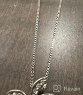 img 1 attached to Sterling Italian Necklace Pendants Accessories review by Tay Cassanova