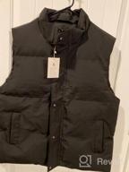 img 1 attached to Flygo Mens Puffer Vest Winter Padded Vests Lightweight Stand Collar Sleeveless Jacket Outerwear review by Jeffrey Kue