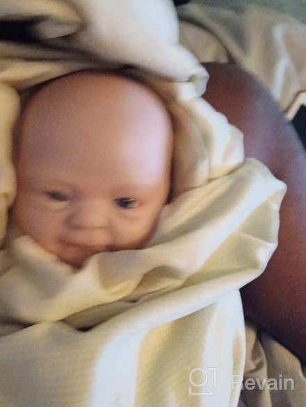 img 1 attached to Experience The Realism: Vollence 16" Full Body Platinum Silicone Reborn Baby Doll Boy review by Eric Currie