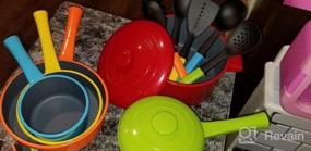 img 6 attached to Get Your Little Chef Ready To Cook With GILOBABY Kitchen Playset – Perfect Birthday Gift For Kids Age 2-5!